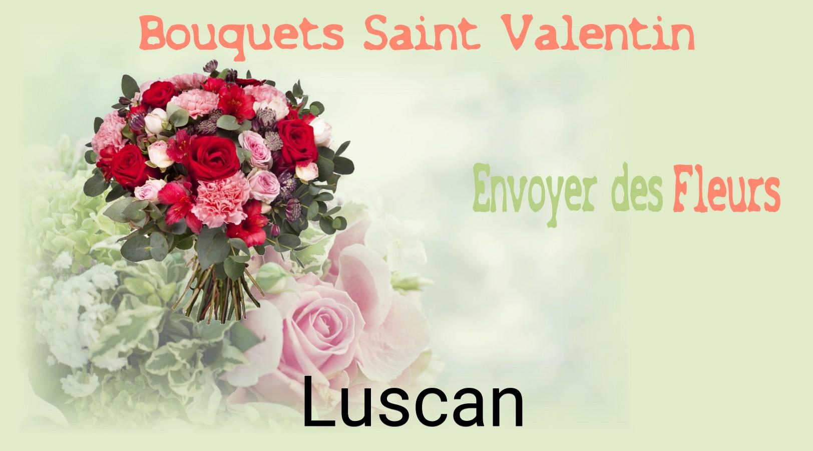 Roses de Saint-Valentin livrées à Luscan